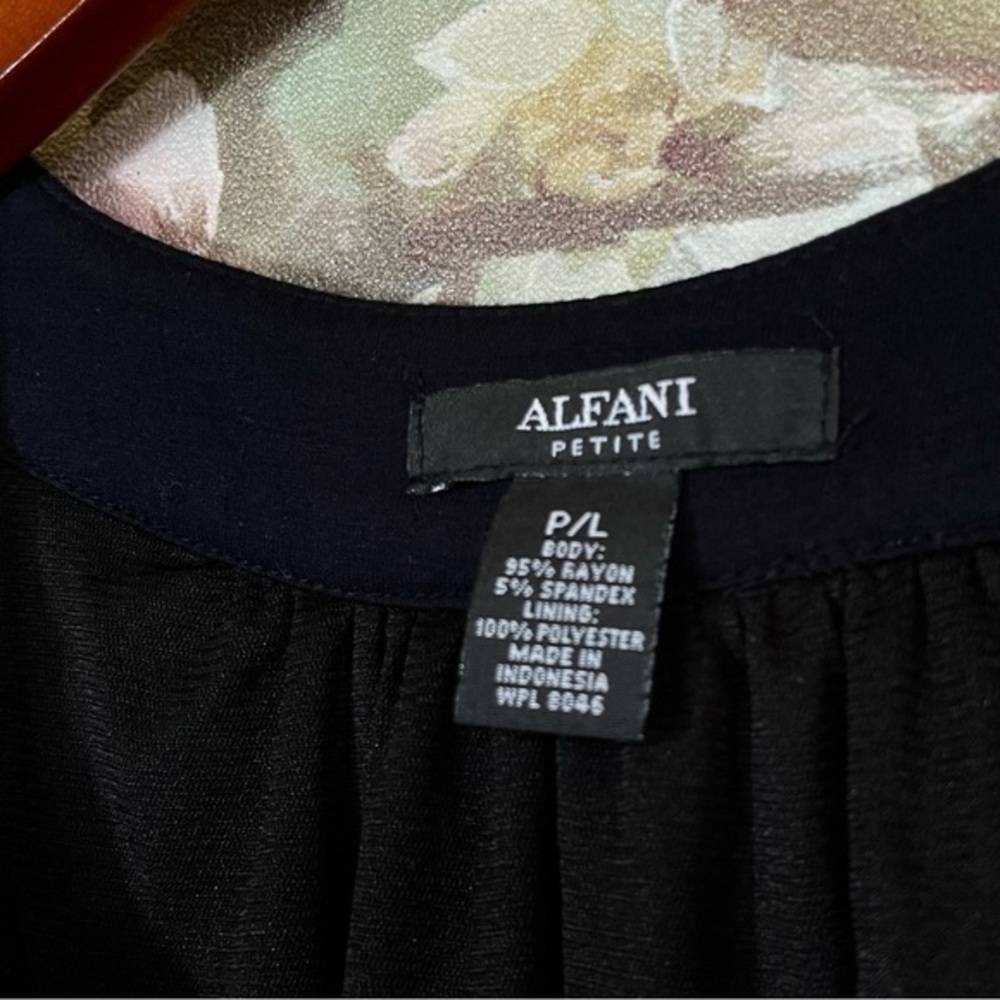 Alfani•Black/Gold‎ Embellished Tank - Picture 3 of 4